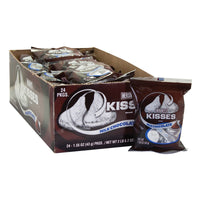 Hershey's Kisses Milk Chocolate - 1.5 oz Single Serve Bags, 24 Count Box