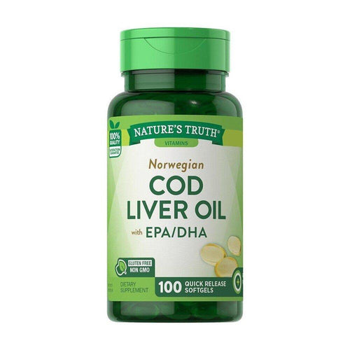 Nature's Truth Norwegian Cod Liver Oil With EPA / DHA