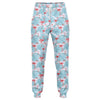 Flamingo Blue Floral Joggers
