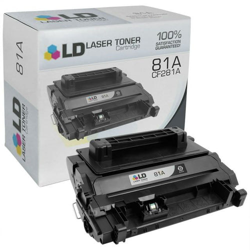 LD Compatible Replacement for HP 81A CF281A Black Toner Cartridge for MFP M630z, M605dh, M605dn, M605n, M605x, M606dn, M606x, MFP M630dn, MFP M630f, MFP M630h EasyOptionXY LLC