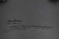 Fabricated Intake Manifold BBC Single Plane 2 x 4500 Black with Sniper Logo