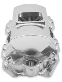 Fabricated Intake Manifold BBC Single Plane 1 x 4500 Silver with Sniper Logo
