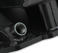 Fabricated Intake Manifold BBC Single Plane 2 x 4500 Black with Sniper Logo