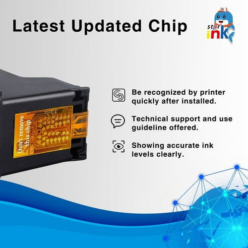 67XL 67 Ink Cartridges for HP Printer Ink 67 XL 67XL for DeskJet 2700 2700e 2755e 2755 4155e 4155 Envy 6055e 6455e 6400 6055 6075 Envy Pro 6452 6458 6475 (Black, Tri-Color) EasyOptionXY LLC