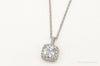 Designer Ryze Cubic Zirconia Sterling Silver Necklace