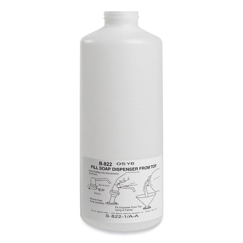 Bobrick Polyethylene Replacement Soap Container with Cap