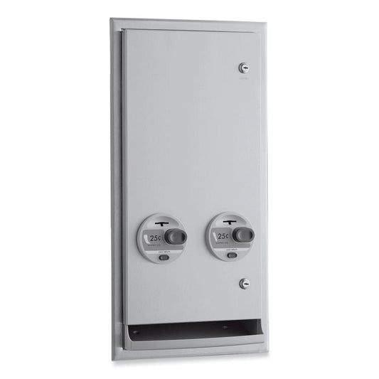 Bobrick ClassicSeries Recessed or Semi-Recessed Napkin/Tampon Vendor