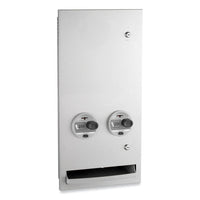 Bobrick TrimLineSeries Recessed Napkin/Tampon Vendor