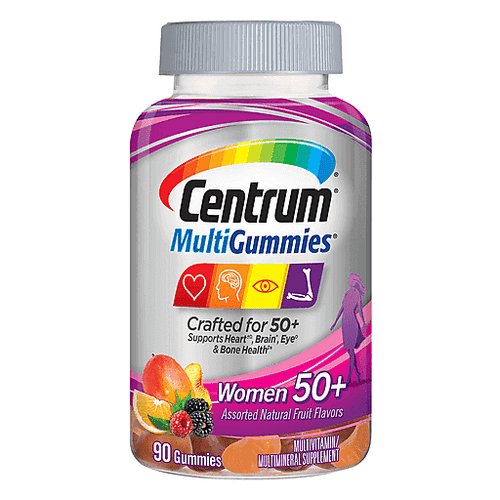 Centrum MultiGummies Gummy Multivitamin For Women 50 Plus, With V
