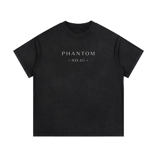Phantom No.01-Vintage Wash Cotton T-Shirt
