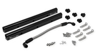 Hi-Ram Sheet Metal Fabricated Intake Manifold LS1/LS2/LS6 102mm Throttle Body opening + Fuel Rail Kit Black with Sniper logo