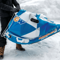WOW Sports Snow Tube Bobsled for Kids and Adults Jupiter Gear