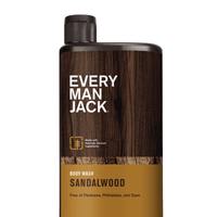 Every Man Jack Sandalwood Hydrating Mens Body Wash for All Skin Types - 16.9oz EasyOptionXY LLC