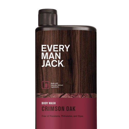 Every Man Jack Crimson Oak Hydrating Mens Body Wash for All Skin Types - 16.9oz EasyOptionXY LLC