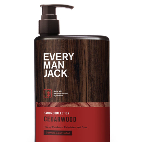 Every Man Jack Mens Cedarwood Hand & Body Lotion for All Skin Types - 13.5oz EasyOptionXY LLC