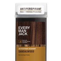 Every Man Jack Sandalwood Mens Antiperspirant Deodorant - Long Lasting Odor & Sweat Protection - 2.6oz EasyOptionXY LLC