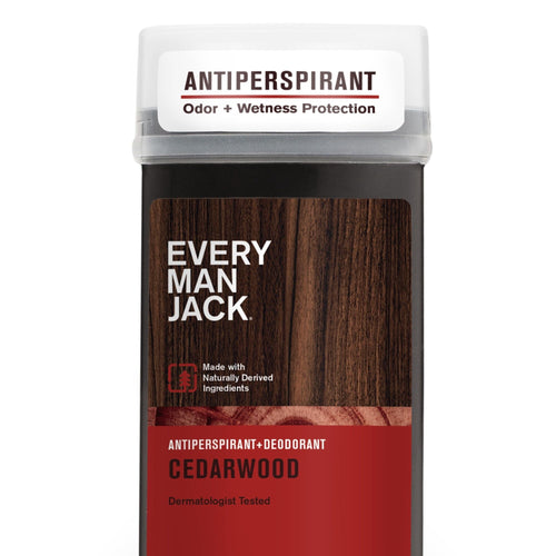 Every Man Jack Cedarwood Mens Antiperspirant Deodorant - Long Lasting Odor & Sweat Protection - 2.6oz EasyOptionXY LLC
