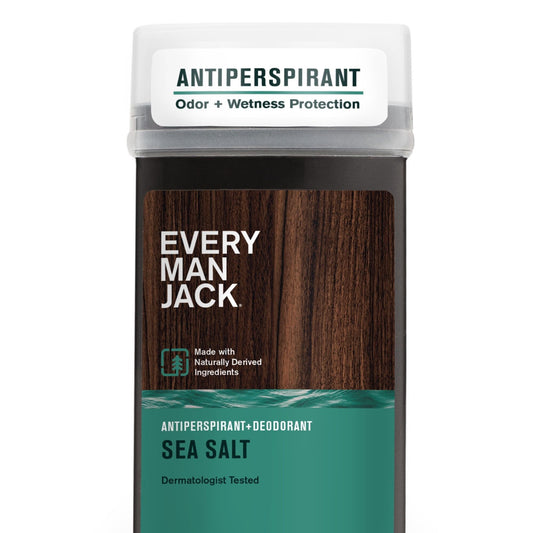 Every Man Jack Sea Salt Mens Antiperspirant Deodorant - Long Lasting Odor & Sweat Protection - 2.6oz EasyOptionXY LLC