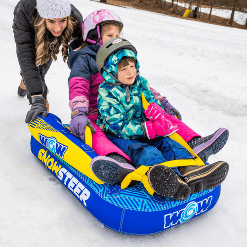 WOW Sports SnowSteer Snow Sled Jupiter Gear