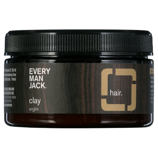 Every Man Jack Matte Finish Hair Styling Clay for Men, Naturally Derived, 3.4 oz EasyOptionXY LLC