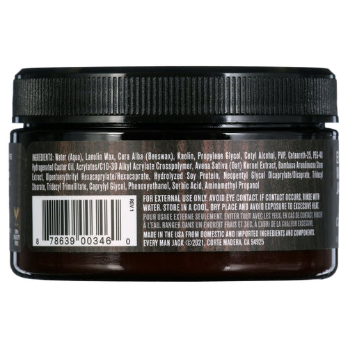 Every Man Jack Matte Finish Hair Styling Clay for Men, Naturally Derived, 3.4 oz EasyOptionXY LLC