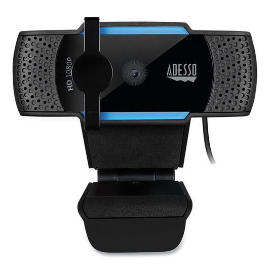Adesso CyberTrack H5 1080P HD USB AutoFocus Webcam with Microphone