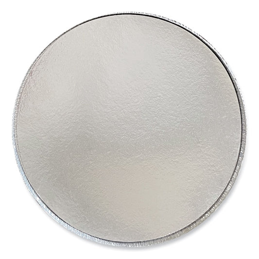 Boardwalk® Round Aluminum To-Go Containers with Lid