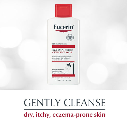 Eucerin Eczema Relief Cream & Body Wash, Eczema Body Wash, 13.5 Fl Oz Bottle EasyOptionXY LLC