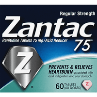 Zantac Acid Reducer, Regular Strength, Tablets