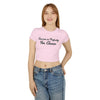 Sarcasm or Profanity Womens Baby Tee