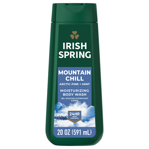 Irish Spring Mens Body Wash, Mountain Chill Scented Body Wash for Men, 20 Oz Bottle EasyOptionXY LLC