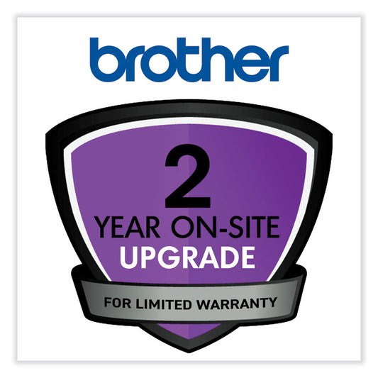 Brother Two-Year On-Site Warranty Upgrade
