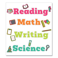 Carson-Dellosa Education Wall Signs for Core Subjects