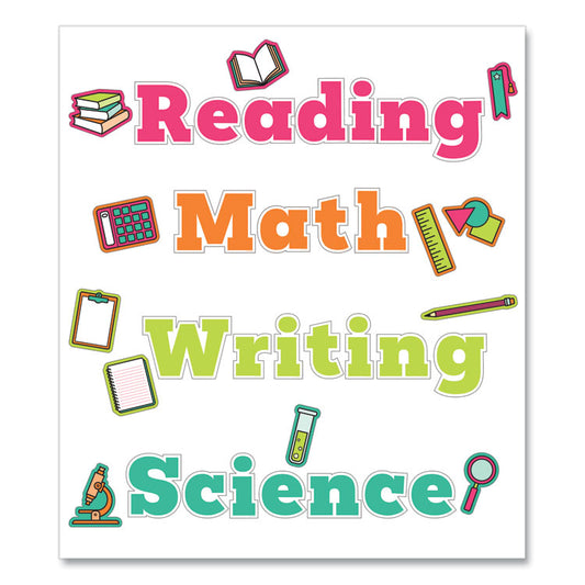 Carson-Dellosa Education Wall Signs for Core Subjects