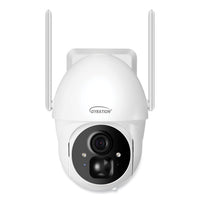 Gyration® Cyberview 3020 3MP Smart WiFi Pan/Tilt Camera with Solar Panel