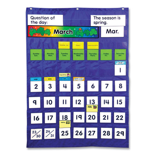 Carson-Dellosa Education Complete Calendar and Weather Pocket Chart