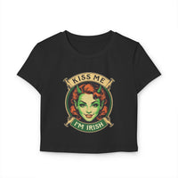 St Patricks Day Baby Tee Kiss Me Im Irish