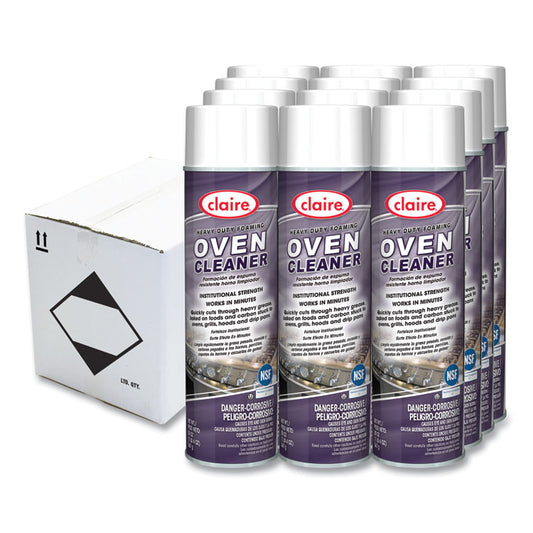 Claire® Heavy Duty Foaming Oven Cleaner