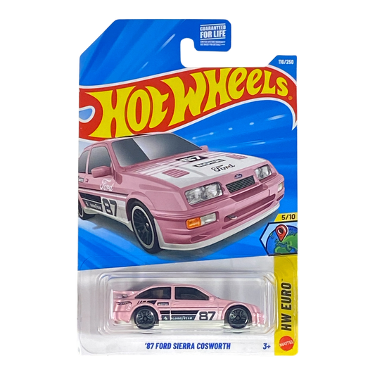 Hot Wheels '87 Ford Sierra Cosworth | Euro Series 5/10