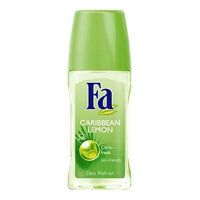 Fa Deodorant Roll-On 24 hour Caribbean Lemon 1.7 oz