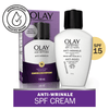 Olay Age Defying Anti-Wrinkle Day Face Lotion with Sunscreen SPF 15, For All Skin Types, 3.4 fl oz EasyOptionXY LLC