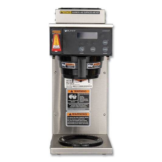 BUNN® AXIOM® DV-3 12-Cup Dual-Voltage Coffee Brewer with 3 Warmers