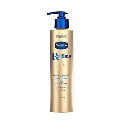 Vaseline Radiant Even Tone 1% Niacinamide Nourishing Body Lotion 11 Oz