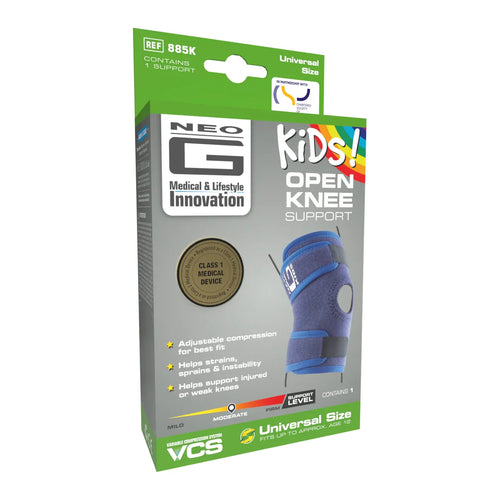 Neo G Kids Open Patella Knee Support / Brace, One Size Fits All (OSFA)