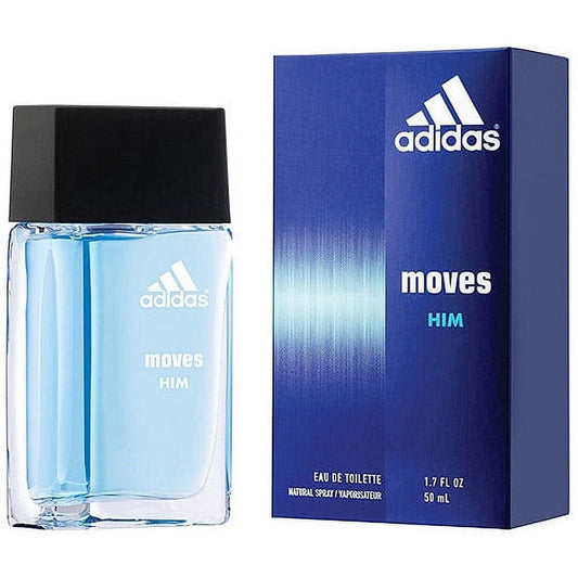 Adidas Moves Eau De Toilette, 1.7 fl oz, Men's Fragrance EasyOptionXY LLC