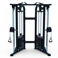 Muscle D Fitness 88" Dual Adjustable Pulley – Compact Cable Machine