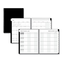 Blue Sky® Teacher's Solid Black Weekly/Monthly Lesson Planner