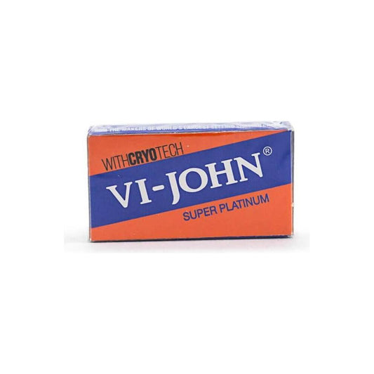 VI-John Super Platinum Double Edge Razor Blades - 5 Pack