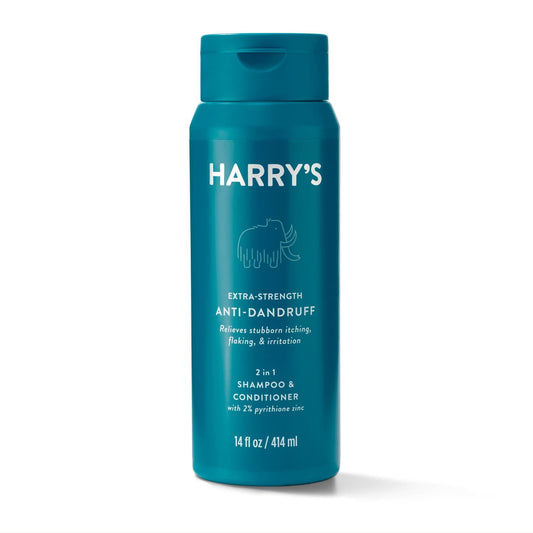Harry's Men's Extra-Strength Anti-Dandruff 2-in-1 Shampoo and Conditioner, 14 fl oz EasyOptionXY LLC