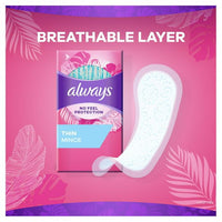 Always Thin Daily Liners for Women Unscented; 20 Ct EasyOptionXY LLC
